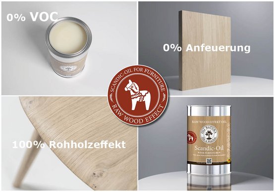 OLI-NATURA Scandic-Oil» For Furniture« für helle Wohnmöbel
